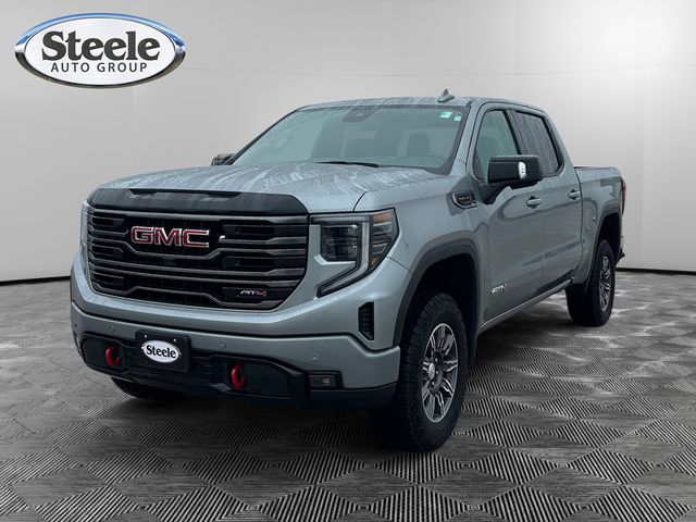 Sterling Metallic 2025 GMC Sierra 1500 AT4 Crew Cab 4WD Pickup Truck Four-Wheel Drive Automatic