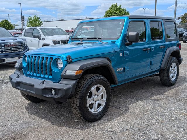 Bikini Pearlcoat 2020 Jeep Wrangler Unlimited Sport S 4WD SUV / Crossover Four-Wheel Drive 8-Speed Automatic