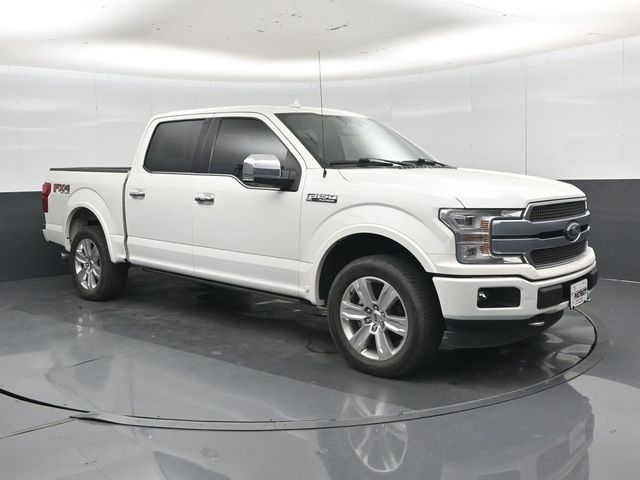 White Metallic 2020 Ford F-150 Pickup Truck Four-Wheel Drive Automatic