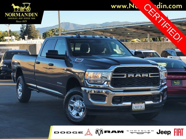 Gray (Granite Crystal Metallic Clearcoat) 2019 RAM 3500 Pickup Truck Four-Wheel Drive 6-Speed Automatic