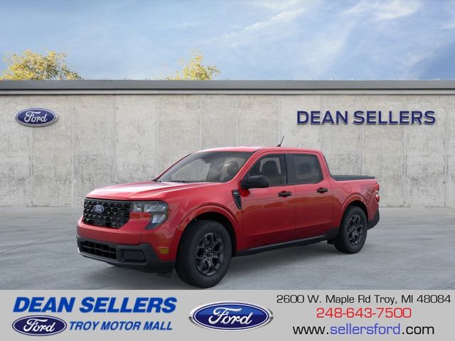 Ruby Red Metallic Tinted Clearcoat 2026 Ford Maverick XLT SuperCrew AWD Pickup Truck All-Wheel Drive 8-Speed Automatic