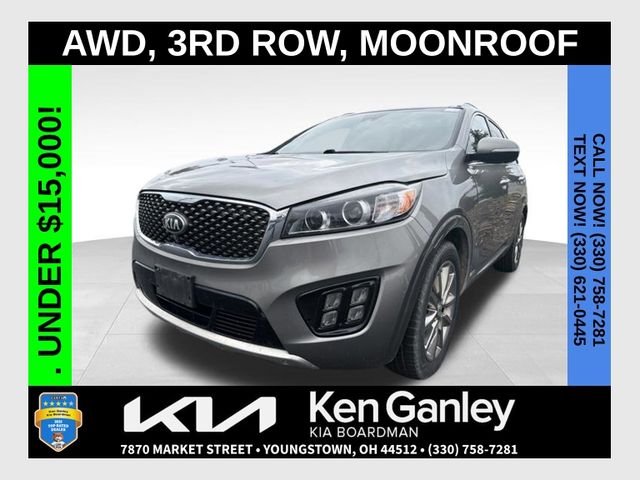 Titanium Silver 2016 Kia Sorento SUV / Crossover All-Wheel Drive 6-Speed Automatic