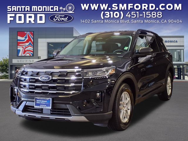 Agate Black Metallic 2026 Ford Explorer SUV / Crossover Rear-Wheel Drive Automatic
