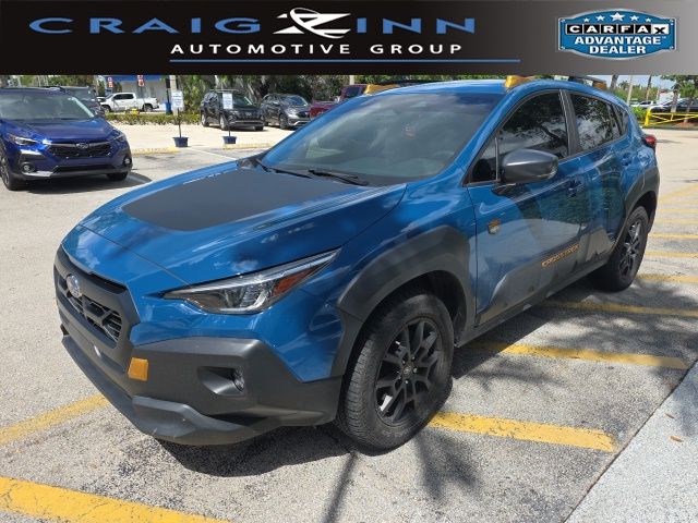 Blue Pearl 2024 Subaru Crosstrek Wilderness AWD SUV / Crossover All-Wheel Drive Continuously Variable Transmission