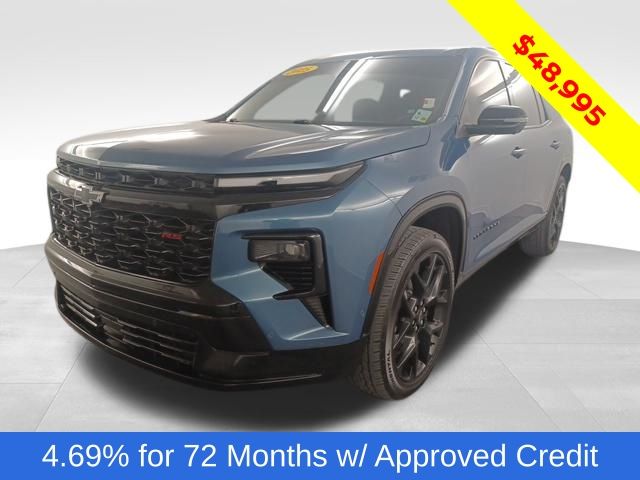 Lakeshore Blue 2025 Chevrolet Traverse SUV / Crossover Front-Wheel Drive 8-Speed Automatic