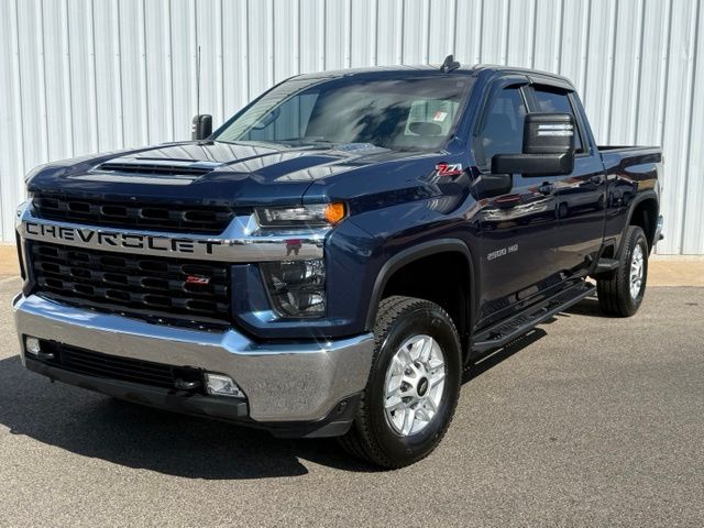 Blue Metallic 2022 Chevrolet Silverado 2500HD Pickup Truck Four-Wheel Drive Automatic