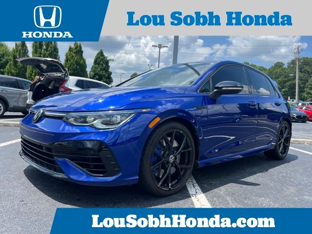 Lapiz Blue Metallic 2023 Volkswagen Golf R Hatchback All-Wheel Drive 7-Speed Dual Clutch