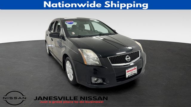 Super Black Metallic 2011 Nissan Sentra 2.0 SR Sedan Front-Wheel Drive Continuously Variable Transmission