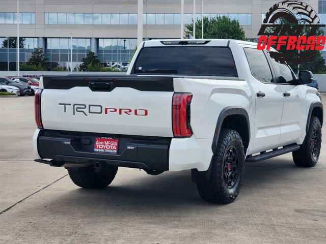 2024 Toyota Tundra Hybrid TRD Pro White at Gullo Toyota