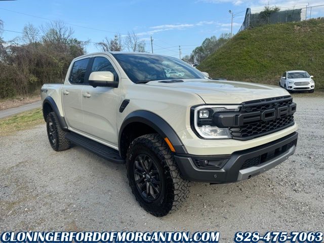 Desert Sand 2026 Ford Ranger Raptor SuperCrew 4WD Pickup Truck Four-Wheel Drive Automatic