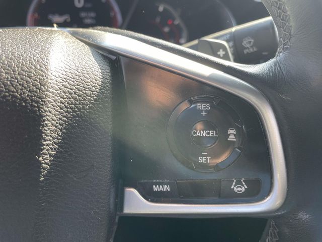 2019 Platinum White Pearl Honda Civic Sport FWD Sedan