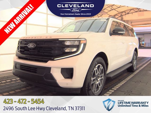 White Metallic 2025 Ford Expedition MAX Active RWD SUV / Crossover 4X2 Automatic