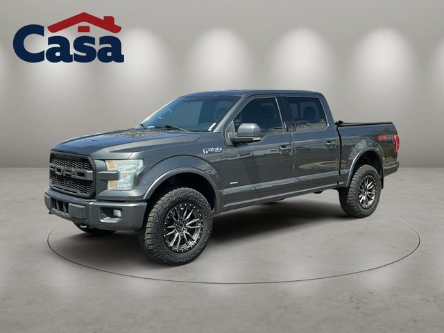 Gray (Magnetic Metallic) 2015 Ford F-150 Pickup Truck Four-Wheel Drive 6-Speed Automatic