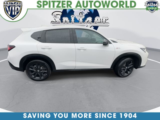 2026 Acura ADX A-Spec Advance Package Silver at Spitzer Acura