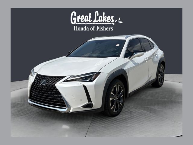 Ultra White 2020 Lexus UX 200 FWD SUV / Crossover Front-Wheel Drive Continuously Variable Transmission