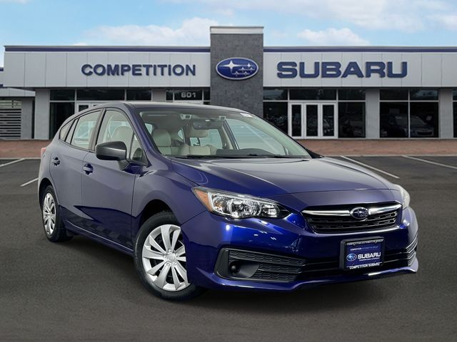 Sapphire Blue Pearl 2023 Subaru Impreza Wagon All-Wheel Drive Continuously Variable Transmission