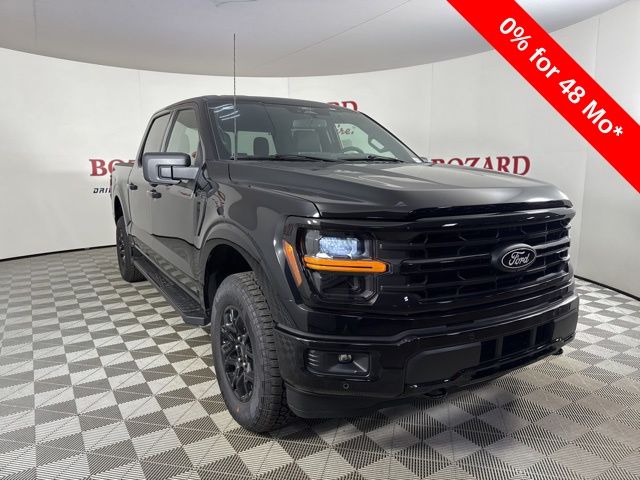 2025 Agate Black Metallic Ford F-150 XLT 4X4 Truck