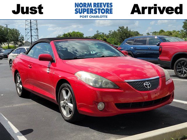 Red 2005 Toyota Camry Solara Coupe Front-Wheel Drive 5-Speed Automatic Overdrive