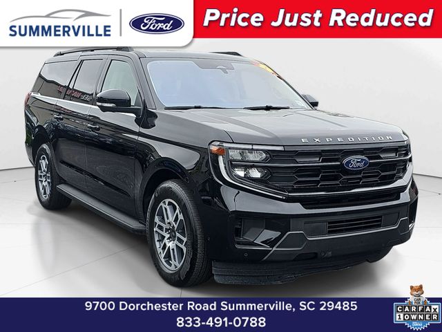 Black Metallic 2025 Ford Expedition MAX Active RWD SUV / Crossover 4X2 Automatic