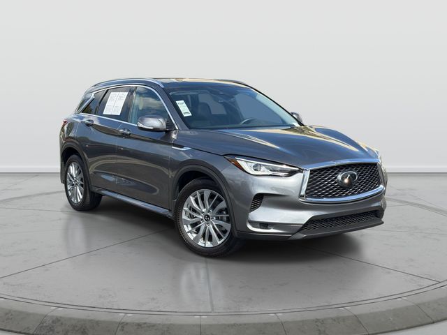 Gray (Graphite Shadow) 2025 INFINITI QX50 Luxe AWD SUV / Crossover All-Wheel Drive Continuously Variable Transmission
