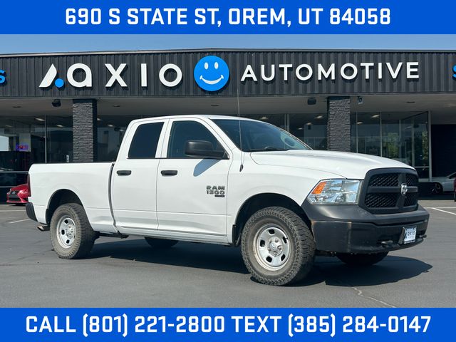 Bright White Clearcoat 2019 RAM 1500 Pickup Truck Four-Wheel Drive 8-Speed Automatic
