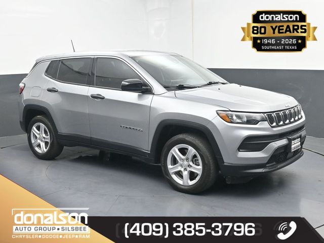 used 2024 Jeep Compass car, priced at $20,730