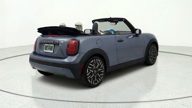 Red (Copper Gray Metallic) 2025 MINI Cooper Convertible Front-Wheel Drive 7-Speed Automatic