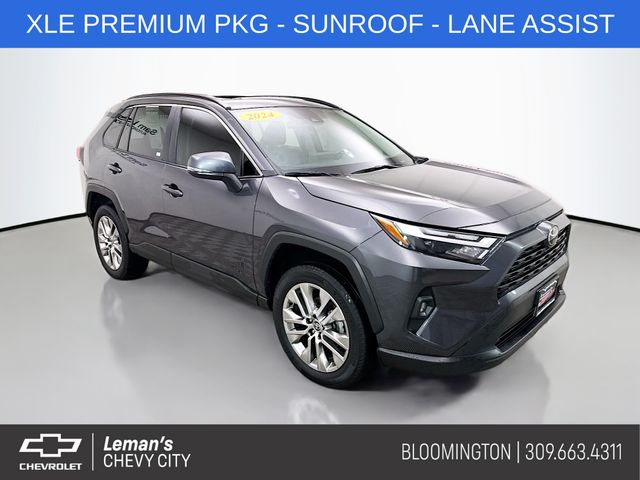 Magnetic Gray Metallic 2024 Toyota RAV4 SUV / Crossover Front-Wheel Drive 8-Speed Automatic