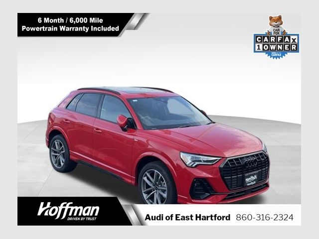 Red Metallic 2025 Audi Q3 quattro Premium S Line 45 TFSI SUV / Crossover All-Wheel Drive 8-Speed Automatic