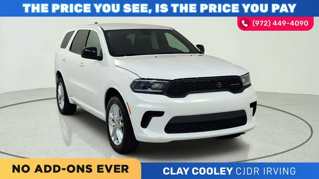 White Knuckle Clearcoat 2025 Dodge Durango SUV / Crossover All-Wheel Drive 8-Speed Automatic