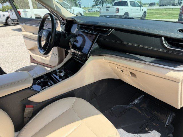 2021 Jeep Grand Cherokee L Limited Red at Texan Dodge Chrysler Jeep Ram