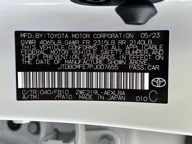 2023 Toyota Corolla Hybrid LE 31