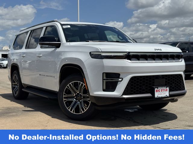 2026 Jeep Grand Wagoneer L  White/off-white at Victoria Chrysler Dodge Jeep Ram
