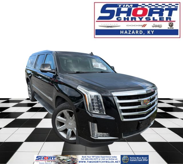 Black Raven 2018 Cadillac Escalade ESV SUV / Crossover Four-Wheel Drive 