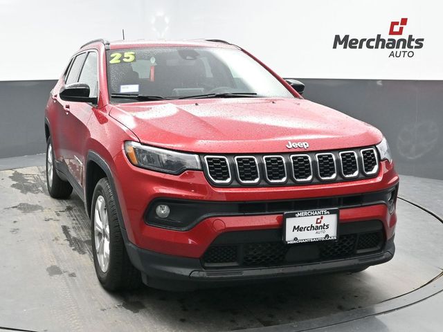 Red Hot Pearlcoat 2025 Jeep Compass SUV / Crossover Four-Wheel Drive 8-Speed Automatic