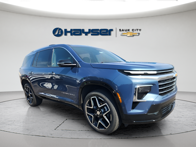 Lakeshore Blue Metallic 2026 Chevrolet Traverse SUV / Crossover Four-Wheel Drive 8-Speed Automatic