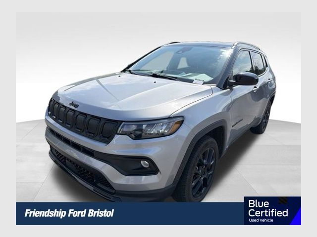 Billet Silver Metallic Clearcoat 2022 Jeep Compass SUV / Crossover Four-Wheel Drive 9-Speed Automatic