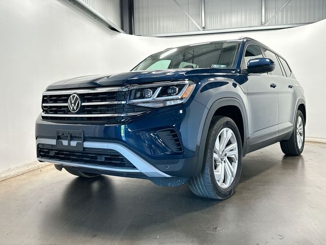 2023 Volkswagen Atlas 2.0T SE w/Technology Blue at Subaru and VW of Moon Township