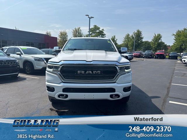 Bright White Clearcoat 2021 RAM 1500 Pickup Truck Four-Wheel Drive 8-Speed Automatic