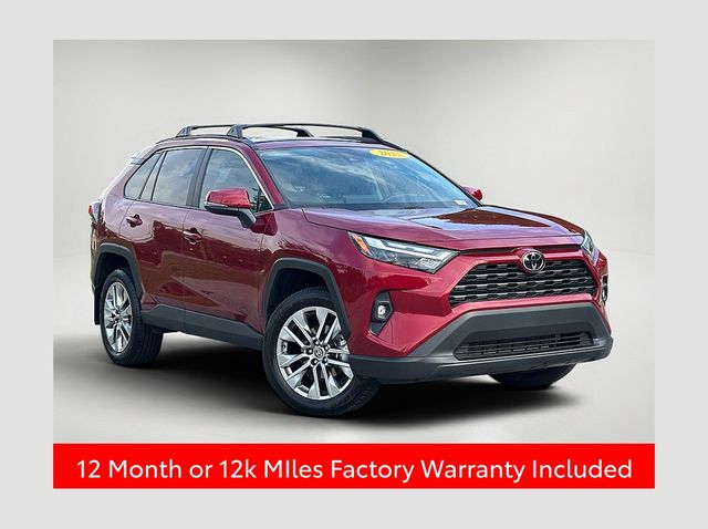 Red (Ruby Flare Pearl) 2025 Toyota RAV4 SUV / Crossover Front-Wheel Drive 8-Speed Automatic