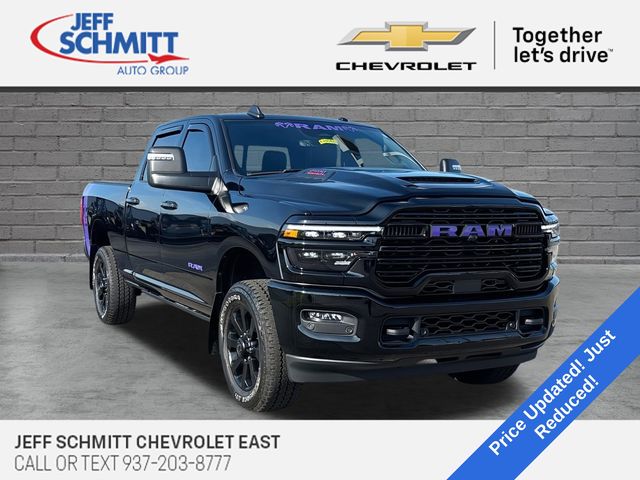 Diamond Black Crystal Pearlcoat 2025 RAM 2500 Pickup Truck Four-Wheel Drive 8-Speed Automatic