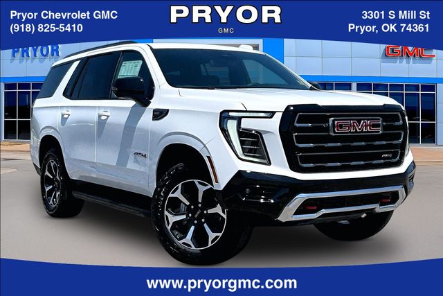 Summit White 2026 GMC Yukon SUV / Crossover Four-Wheel Drive 