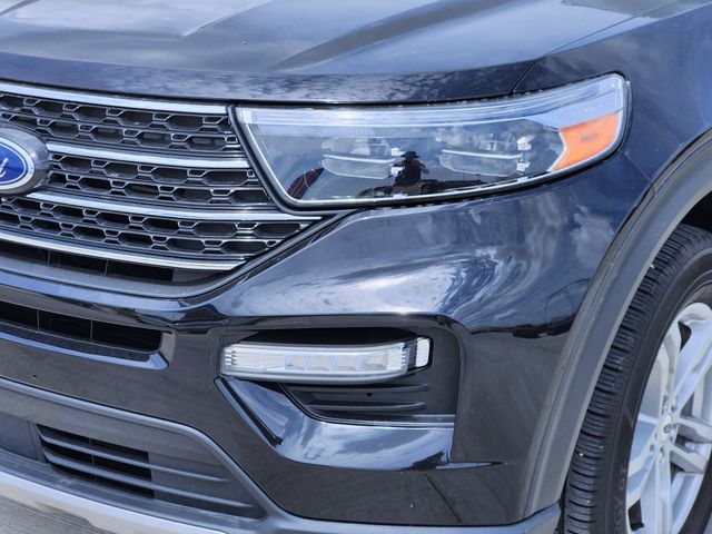 2022 Agate Black Metallic Ford Explorer XLT RWD SUV