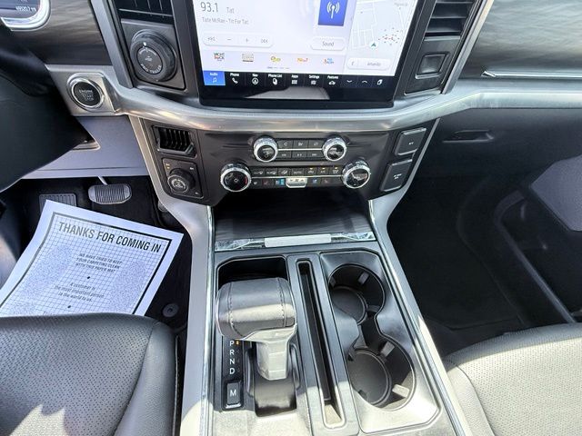 2024 Ford F-150 Lariat White at Brown Honda
