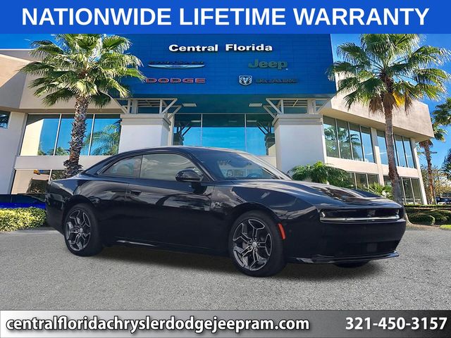 Diamond Black 2025 Dodge Charger Daytona Coupe All-Wheel Drive 1-Speed Automatic