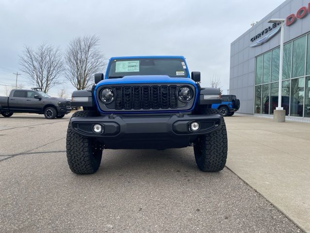 2026 Jeep Wrangler Willys - Hydro Blue Pearl Coat exterior view 2