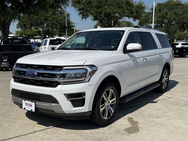 2024 Ford Expedition Max Limited White at Wharton Ford