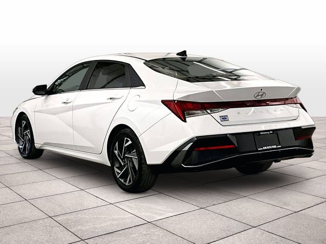 2024 Hyundai Elantra SEL White at Klick Lewis Buick Chevrolet