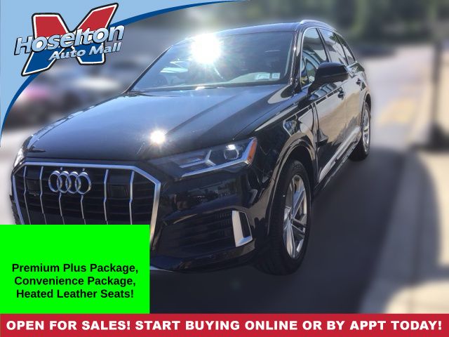 Mythos Black Metallic 2022 Audi Q7 SUV / Crossover All-Wheel Drive 8-Speed Automatic