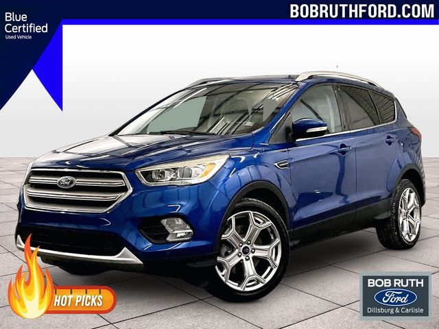 2019 Ford Escape Titanium Blue at Bob Ruth Ford